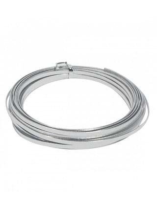 Flat Aluminium Wire Silver