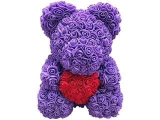 Αρκουδάκι Forever Μωβ-Κοκ - NEED TRANSLATION